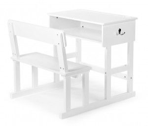 Małe biurko białe 65x63x76CM