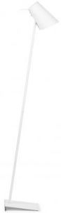 It's About RoMi Floor lamp iron/rubber finish Cardiff h.140/shade h.20x15cm, white CARDIFF/F/W
