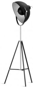 It's About RoMi Floor lamp iron 3-legs Hollywood h.183cm, matt black HOLLYWOOD/B