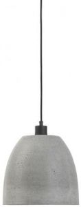 It's About RoMi Hanging lamp cement Malaga/shade round dia.28x24cm cement grey, M MALAGA/H24/DG