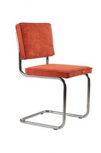 Zuiver Krzesło RIDGE RIB pomarańczowe 19A 1006003