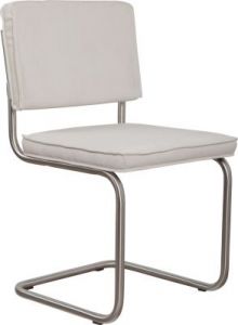 Zuiver Krzesło RIDGE BRUSHED RIB białe 1100081