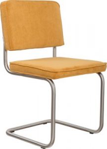 Zuiver Krzesło RIDGE BRUSHED RIB żółte 24A 1100087