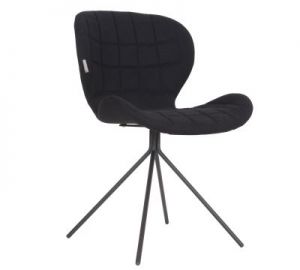 Zuiver Krzesło OMG czarne 1100170