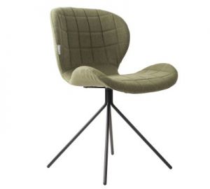 Zuiver Krzesło OMG zielone 1100172