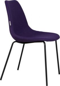Zuiver Krzesło FIFTEEN purpurowe/czarne 1100209