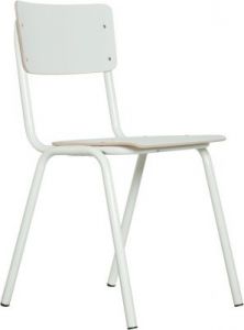 Zuiver Krzesło BACK TO SCHOOL HPL białe 1008202