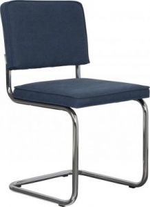 Zuiver Krzesło RIDGE VINTAGE niebieskie 1100104