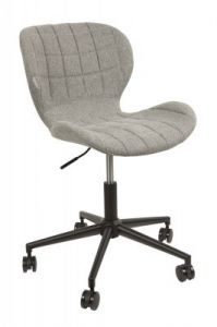 Zuiver Krzesło biurowe OMG czarno/szare 1300001