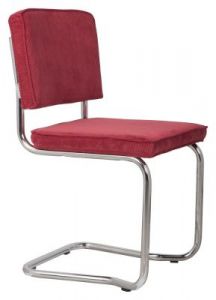 Zuiver Krzesło RIDGE KINK RIB czerwone 21A 1100056
