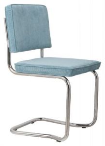 Zuiver Krzesło RIDGE KINK RIB niebieskie 12A 1100061