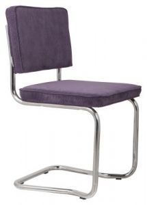 Zuiver Krzesło RIDGE KINK RIB purpurowe 15A 1100062