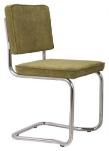 Zuiver Krzesło RIDGE KINK RIB zielone 25A 1100063