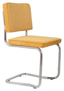 Zuiver Krzesło RIDGE KINK RIB żółte 24A 1100064