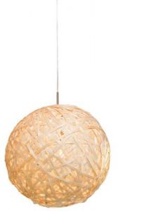 It's About RoMi Hanging lamp bamboo Kyoto ball dia.50xh.47cm natural, S KYOTO/H50