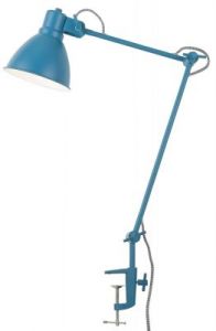 It's About RoMi Table clamp lamp iron Derby l.20xh.37cm, teal blue DERBY/T/TL