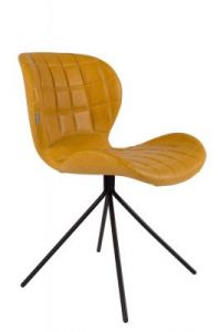 Zuiver Krzesło OMG LL żółte 1100251