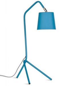It's About RoMi Table lamp iron 3-legs Barcelona 42x25x h.59cm, teal blue BARCELONA/T/TL
