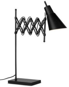 It's About RoMi Table lamp iron Oxford h.64/l.28-60cm, black OXFORD/T/B
