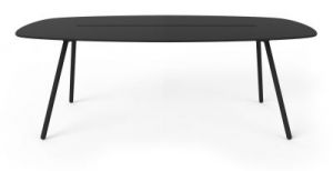 Lonc Stół Alowha długi 200 cm rama w kolorze czarnym P0101841