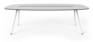 Lonc Stół Alowha długi 240 cm rama w kolorze białym P0101942