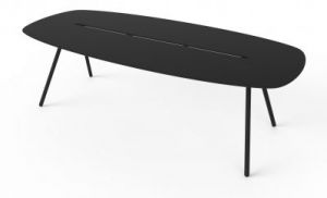 Lonc Stół Alowha długi 240 cm rama w kolorze czarnym P0101941