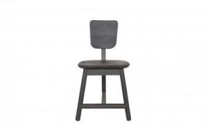 Be Pure Krzesło drewniane ROOST 3-LEGS czarne 800479-Z