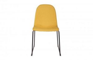 Woood Krzesło kuchenne GEEL żółte (zestaw 2szt) 350720-GE