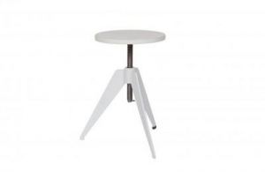 Be Pure Metalowy stołek SKILLS biały 387682-W