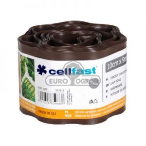 Cellfast Obrzeże Ogrodowe Trawnikowe Brąz 9mb 10cm 30-011
