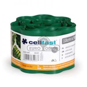 Cellfast Obrzeże Ogrodowe Trawnikowe Ciemna Zieleń 9mb 10cm 30-021