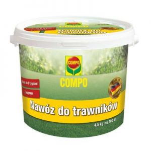 Compo Nawóz Organiczno-Mineralny Do Trawników Z Wapnem 4,5kg
