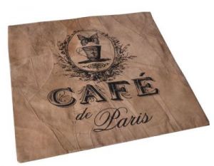 POSZEWKA 40X40 - CAFE DE PARIS
