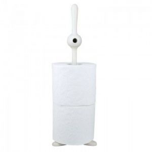 Stojak na papier toaletowy biały Toq KZ-5009525