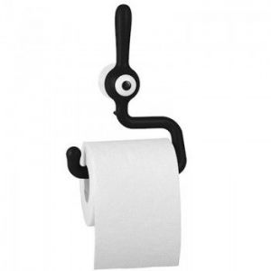 Uchwyt na papier toaletowy czarny TOQ KZ-5234526
