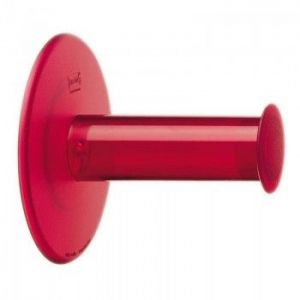 Wieszak na papier toaletowy czerwony Plug&#039;n Roll KZ-5235536