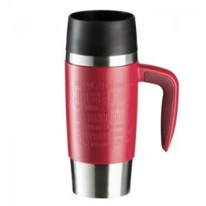 Kubek termiczny 0,36 L z rączką Travel Mug (czerwony)