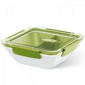 Lunchbox 0,9 L (biało-zielony) Bento Box