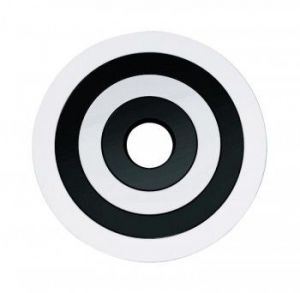 Zak!- Podstawki pod naczynia,okrągłe,biało-czarne