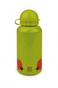 Iris - Butelka na napoje dla dzieci, zielona