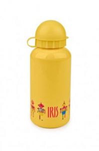 Iris - Butelka na napoje dla dzieci, żółta
