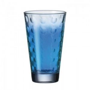 LO - Szklanka wysoka OPTIC niebieska 300 ml
