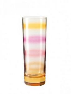 LO - Szklanka 305 ml, żółta, RAINBOW