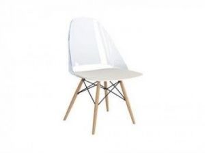 Krzesło Aero white/clear