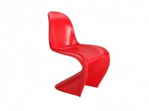Krzesło Balance czerwone