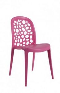Krzesło Bladder różowe