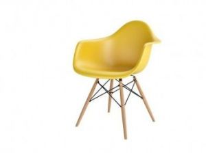 Krzesło P018W PP dark olive, drewniane nogi HF
