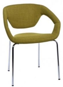 Krzesło Space tapicerowane oliwkowe