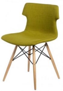 Krzesło Techno DSW tapicerowane oliwkowe
