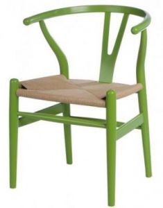 Krzesło Wicker Color zielone